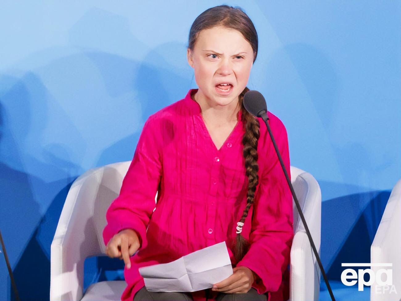 Тунберг &ndash; лидерам государств: Вы кормите нас сказками о&nbsp;непрерывном экономическом росте. Как вы&nbsp;смеете?!