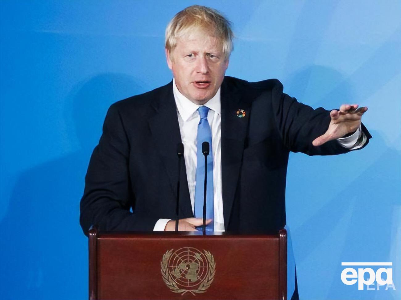 Джонсон прибув на засідання Генасамблеї ООН