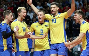 Сборная Украины по волейболу вошла в восьмерку лучших команд Европы