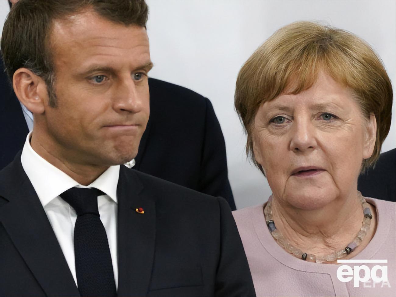 Президенты США и Украины в телефонном разговоре упоминали Макрона и Меркель