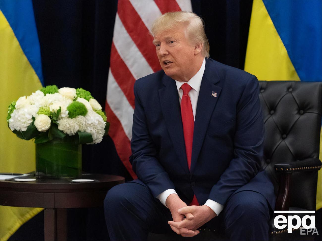 Трамп&nbsp;вважає, що Європа має витрачати більше грошей на Україну