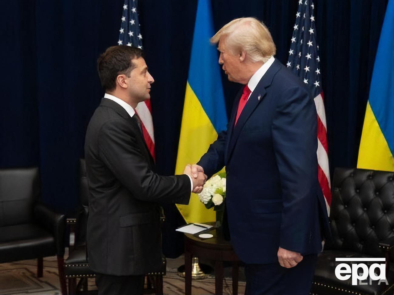 Зеленський зустрівся із Трампом