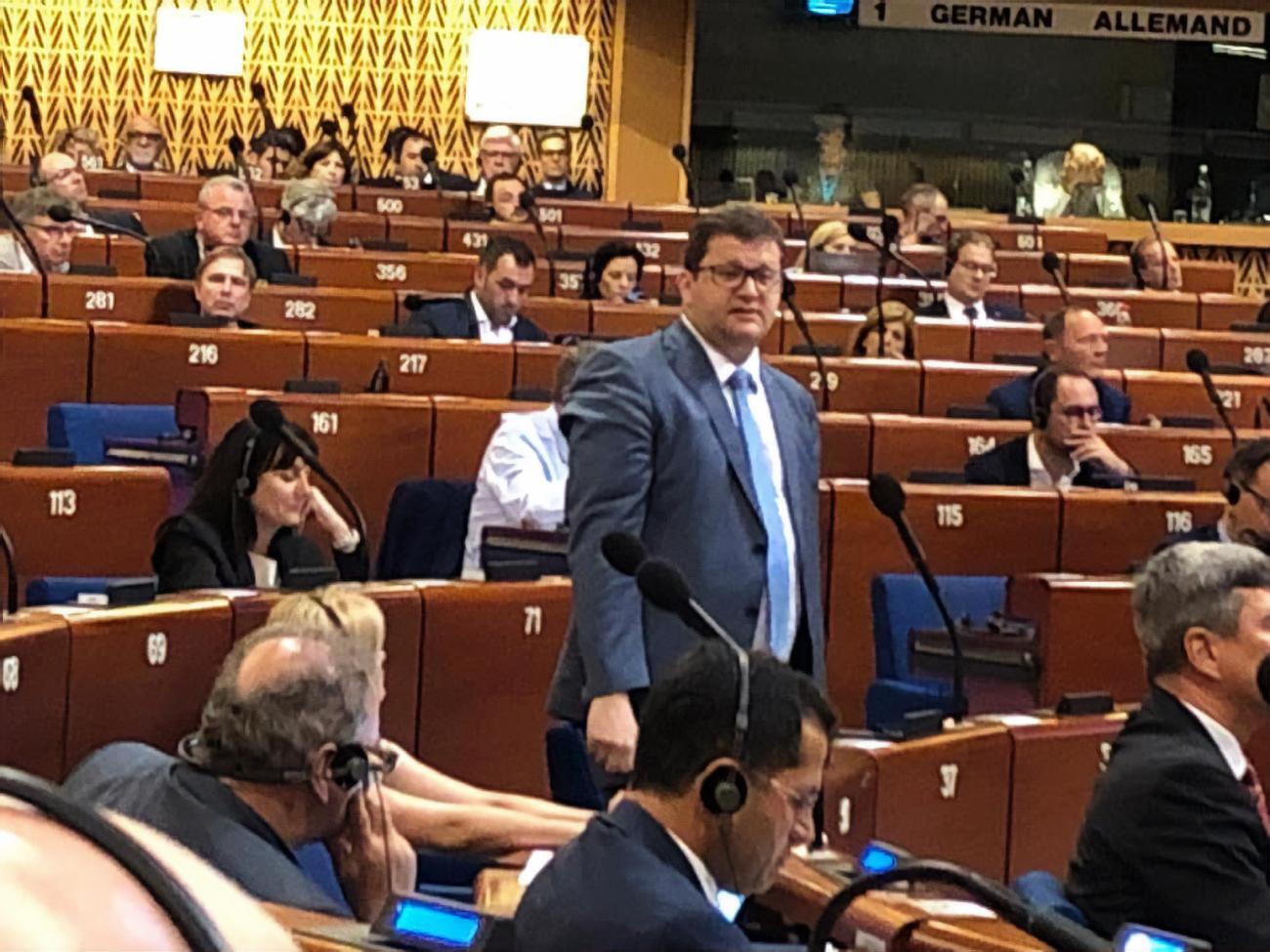 Ар'єв: Президент ПАРЄ з Макроном можуть хоч у будьонівці на сесію приїхати