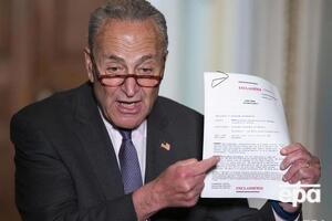 Шумер підкреслив, що Трамп бере безпосередню участь у скандалі