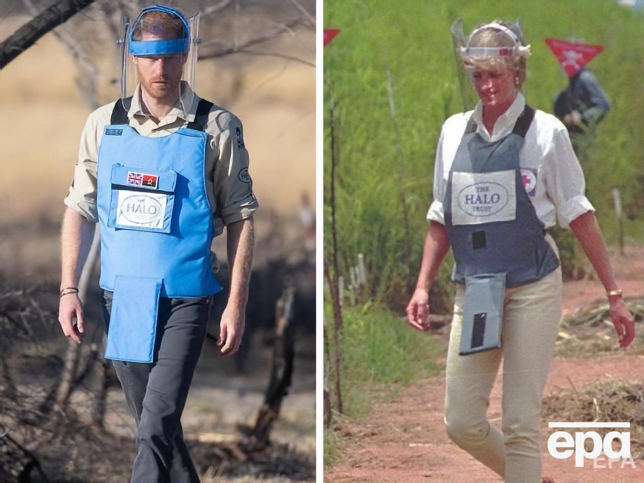 Принц Гарри прошел по минному полю, как 22 года назад это сделала его мать