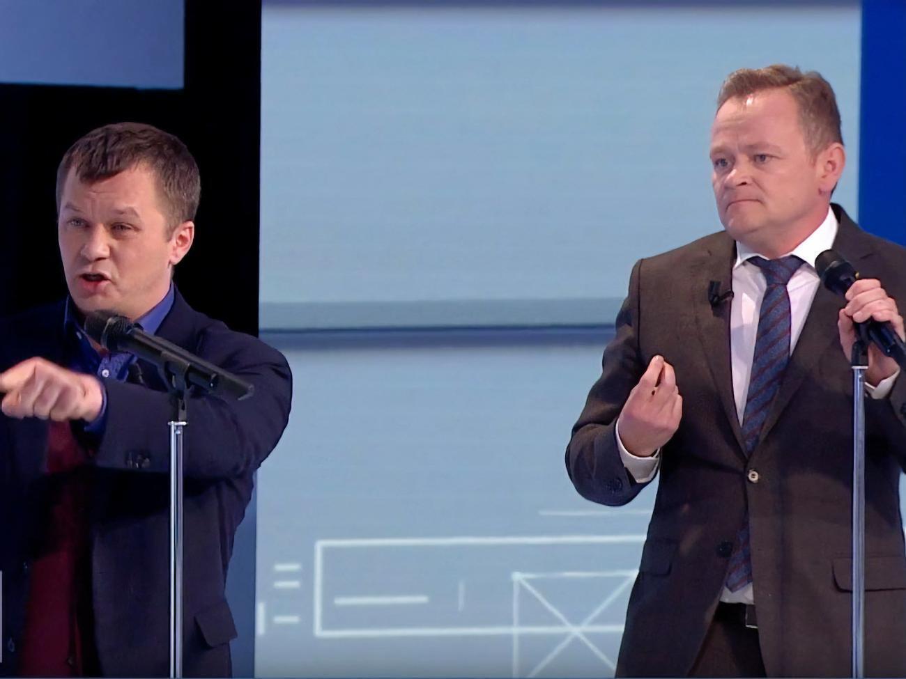 Милованов и Дыкун поспорили в программе Савика Шустера 27 сентября