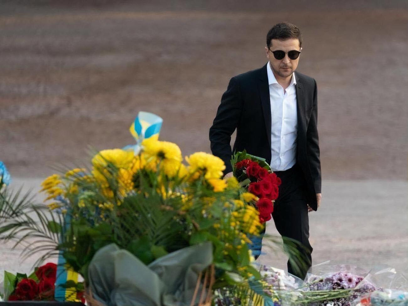 Зеленський, за даними Ройтбурда, був у Бабиному Яру вранці