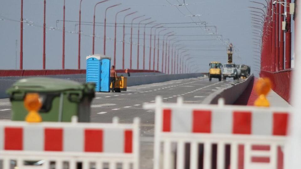 Мост должны открыть к 14 сентября