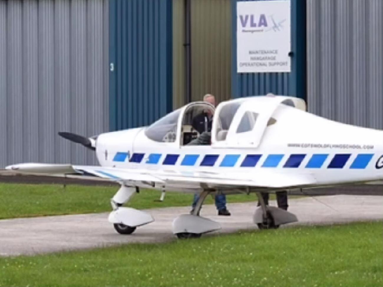 Літак виконував тренувальний політ