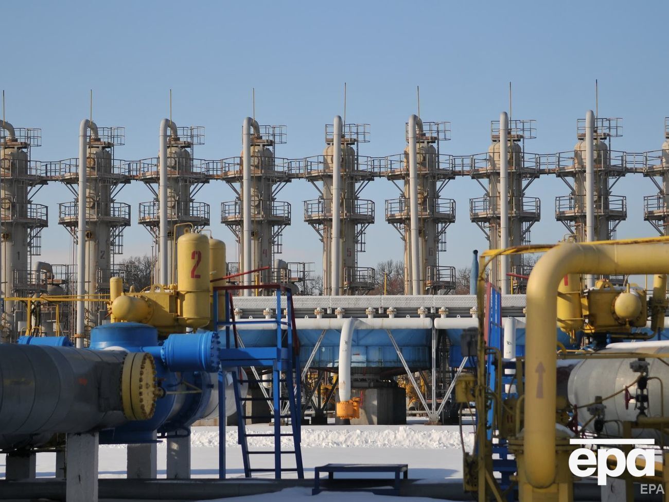 В украинских газохранилищах находится уже больше 20 млрд м³ газа