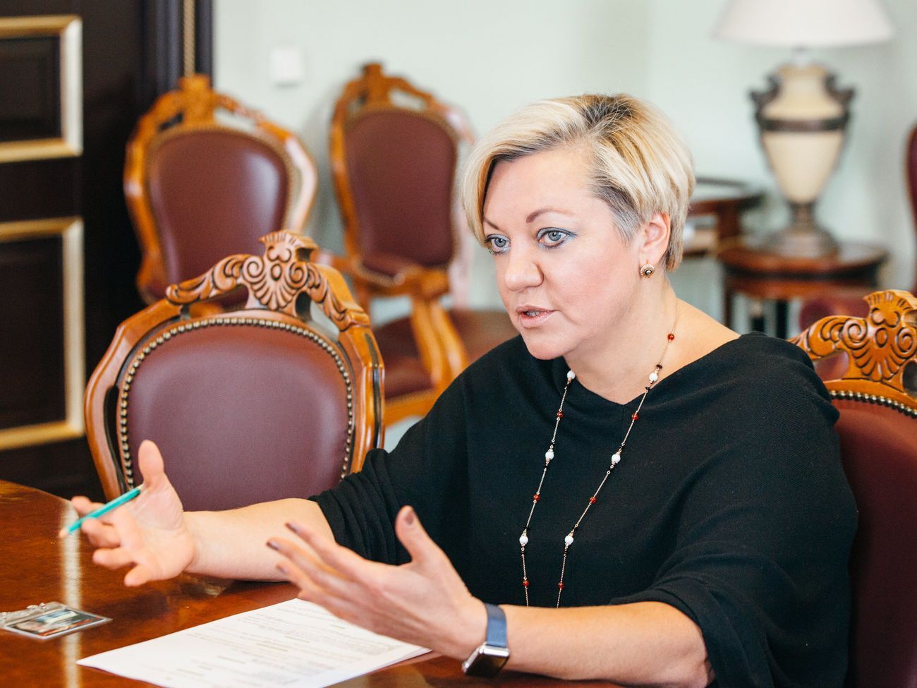 Гонтарева живе в Лондоні