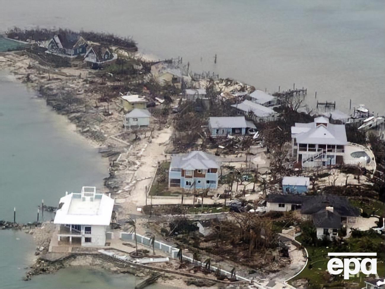 В береговой охране США заявили, что масштабы разрушения на Багамах катастрофичны