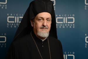 Митрополит Галльский Эммануил председательствовал на объединительном соборе 15 декабря 2018 года в Софийском соборе в Киеве, где была создана поместная Украинская православная церковь