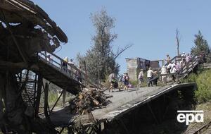 Автомобильный мост через Северский Донец в Станице Луганской подрывали несколько раз