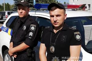 Раненому полицейскому оказали помощь