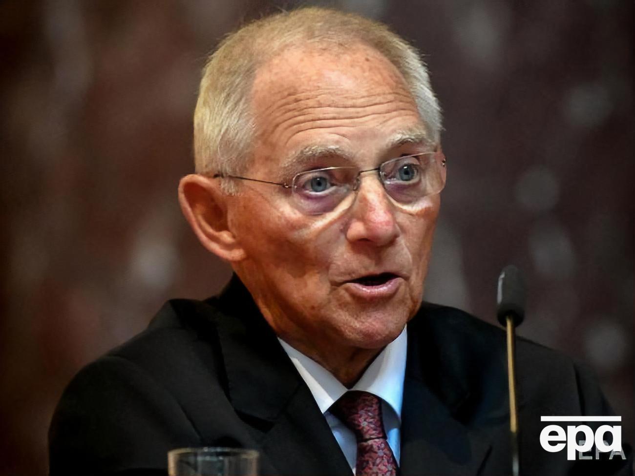 Шойбле: Саботаж "Северного потока" не стал бы разумным решением