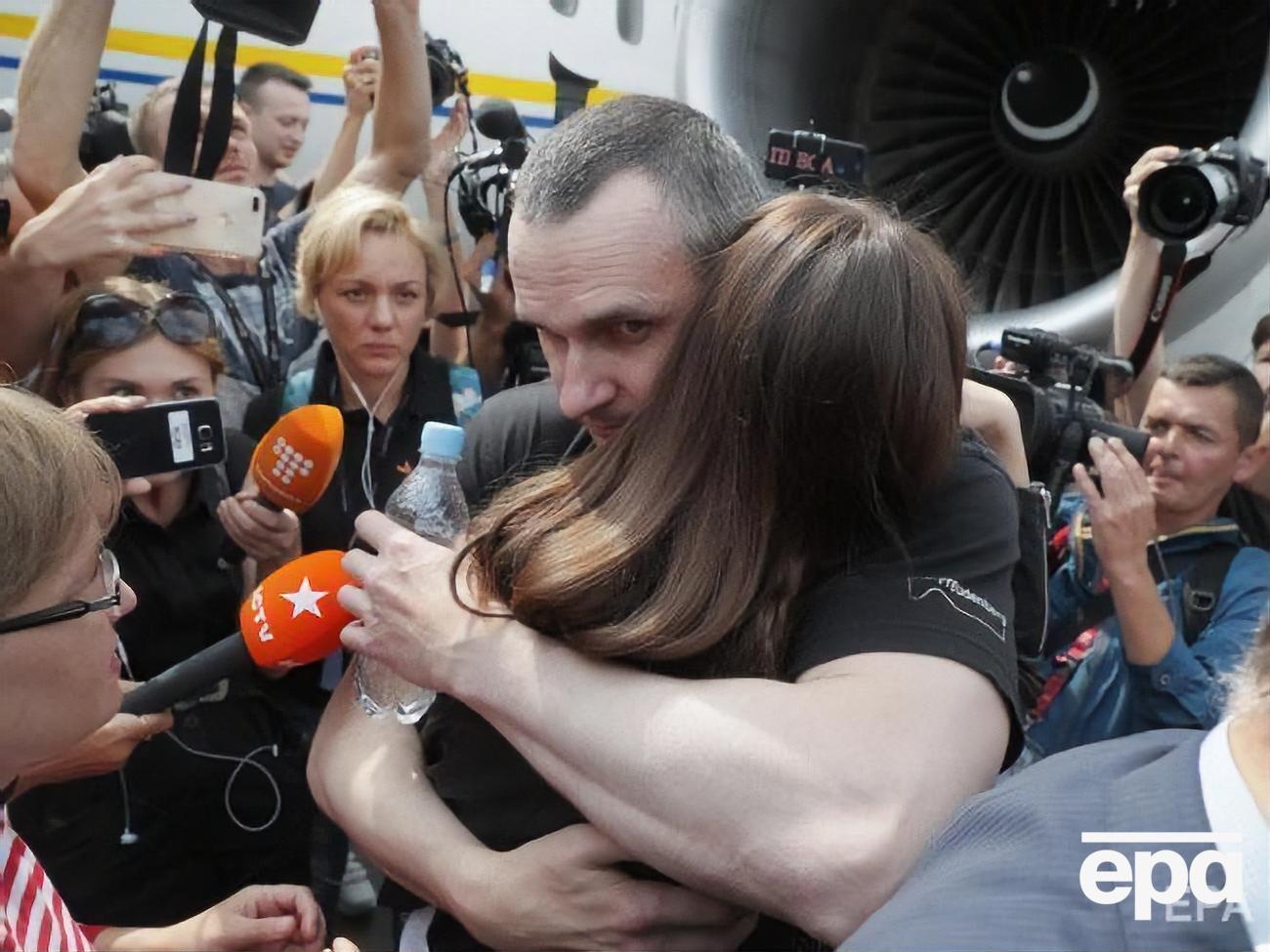 Сенцов вернулся в Украину 7 сентября