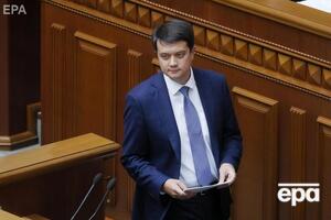 Разумков о проекте госбюджета: Надеюсь, что это будет совместная, эффективная, плодотворная работа