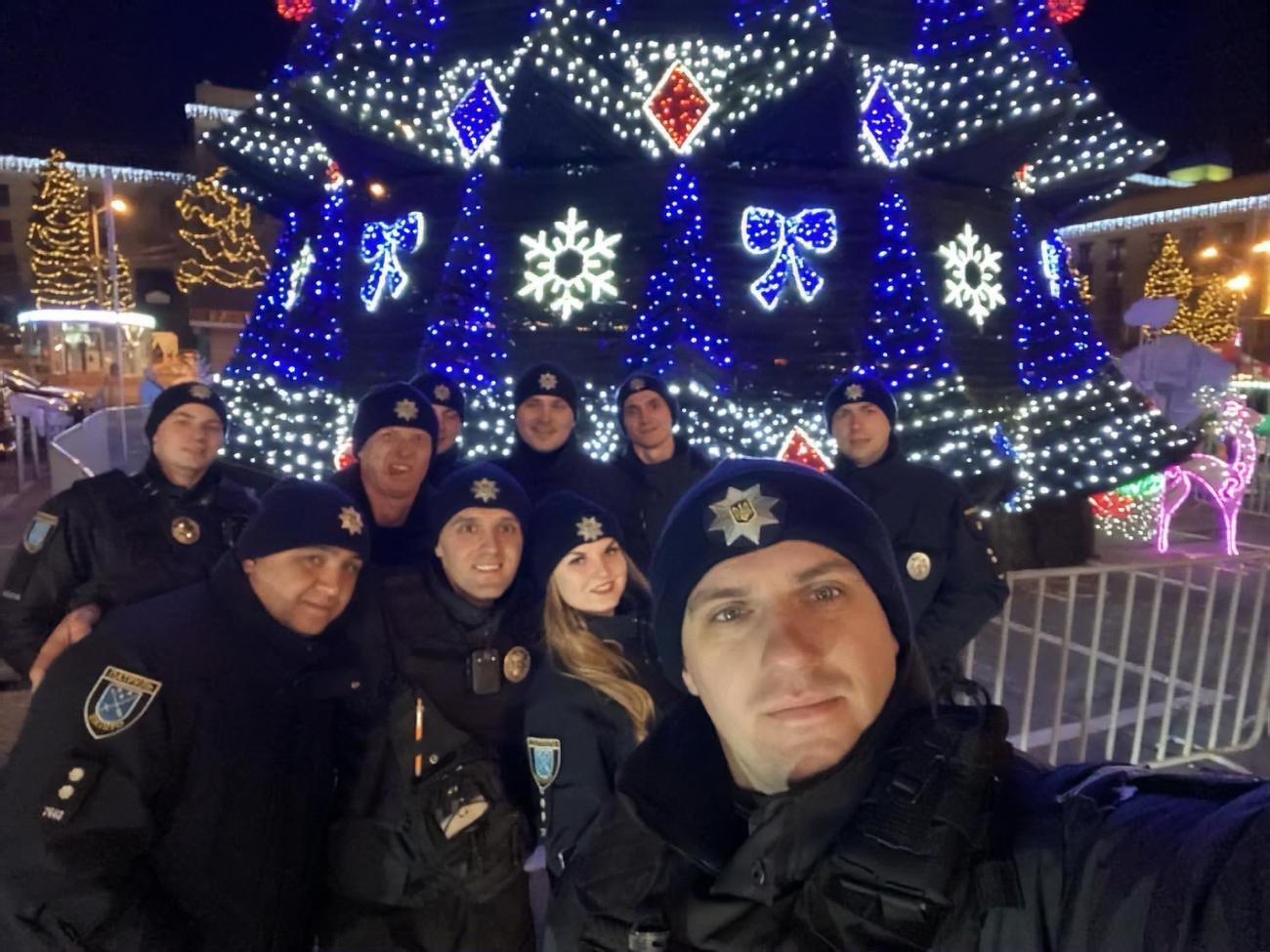 У новорічну ніч чергувало понад 2 тис. патрульних