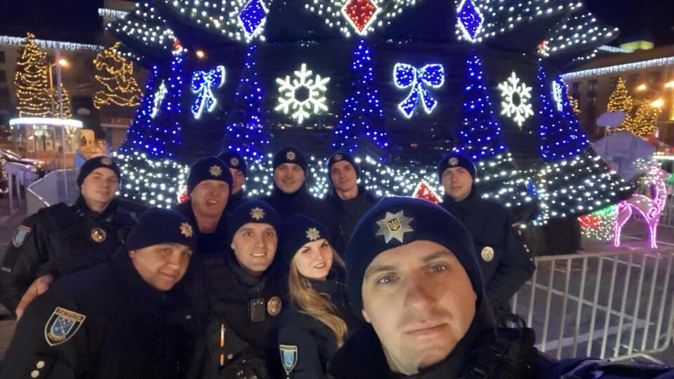 У новорічну ніч чергувало понад 2 тис. патрульних