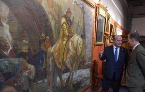 Картина была вывезена из Днепропетровска