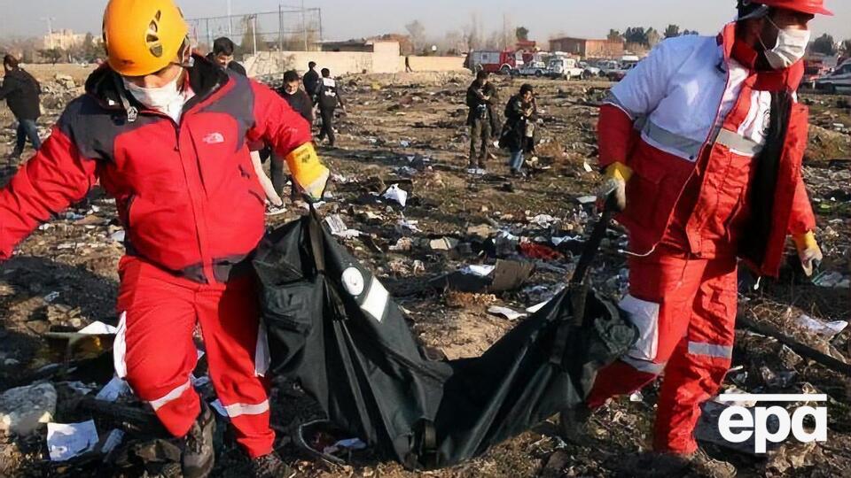 Украинский самолет разбился в Иране 8 января