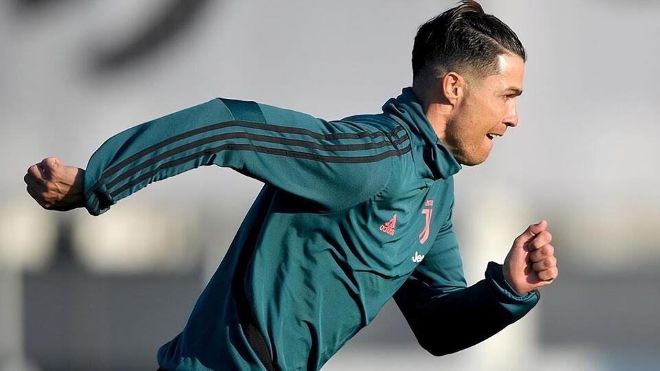 Роналду показав своє ранкове тренування