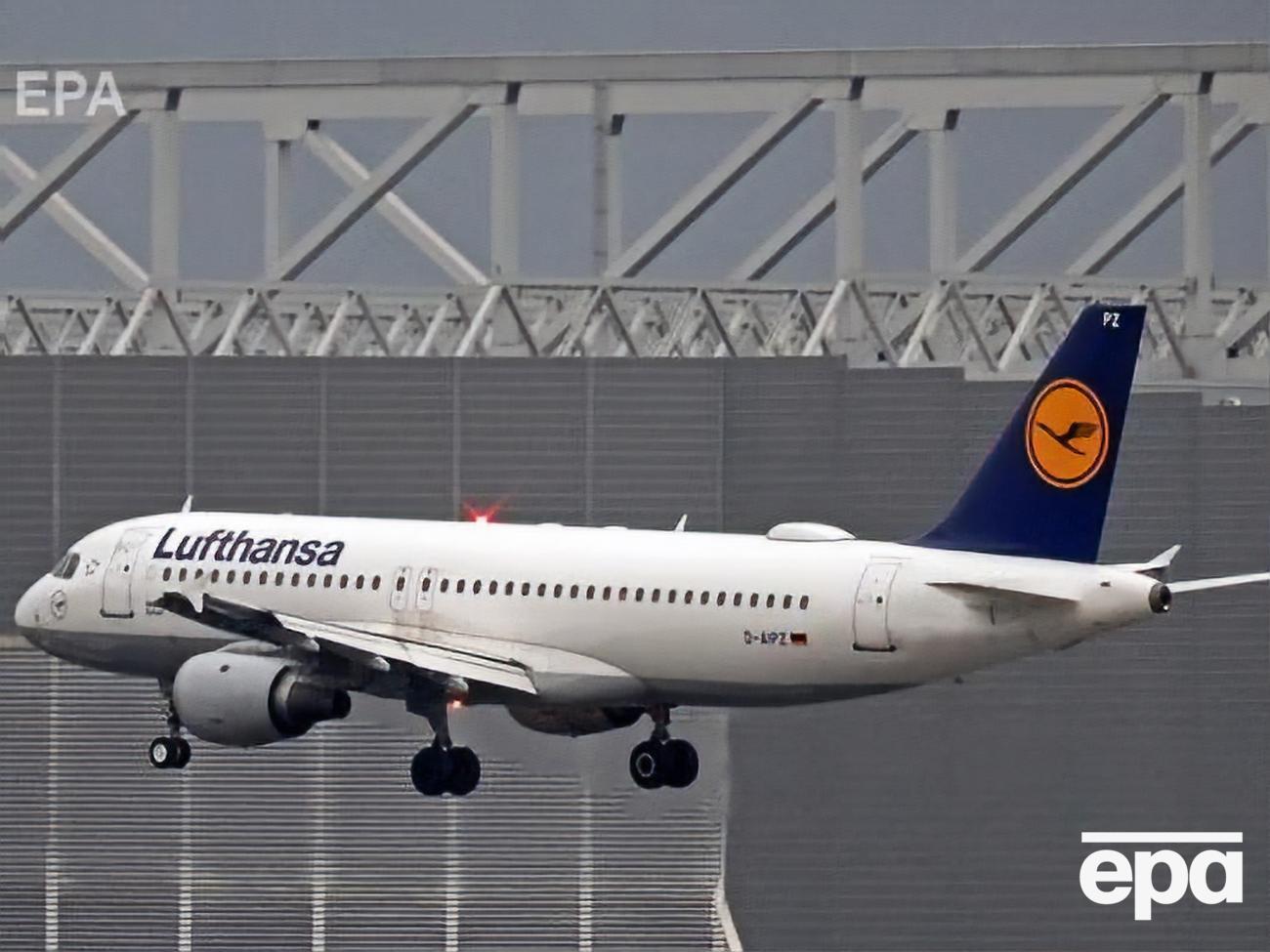 Літак Lufthansa 9 січня повернувся до Франкфурта