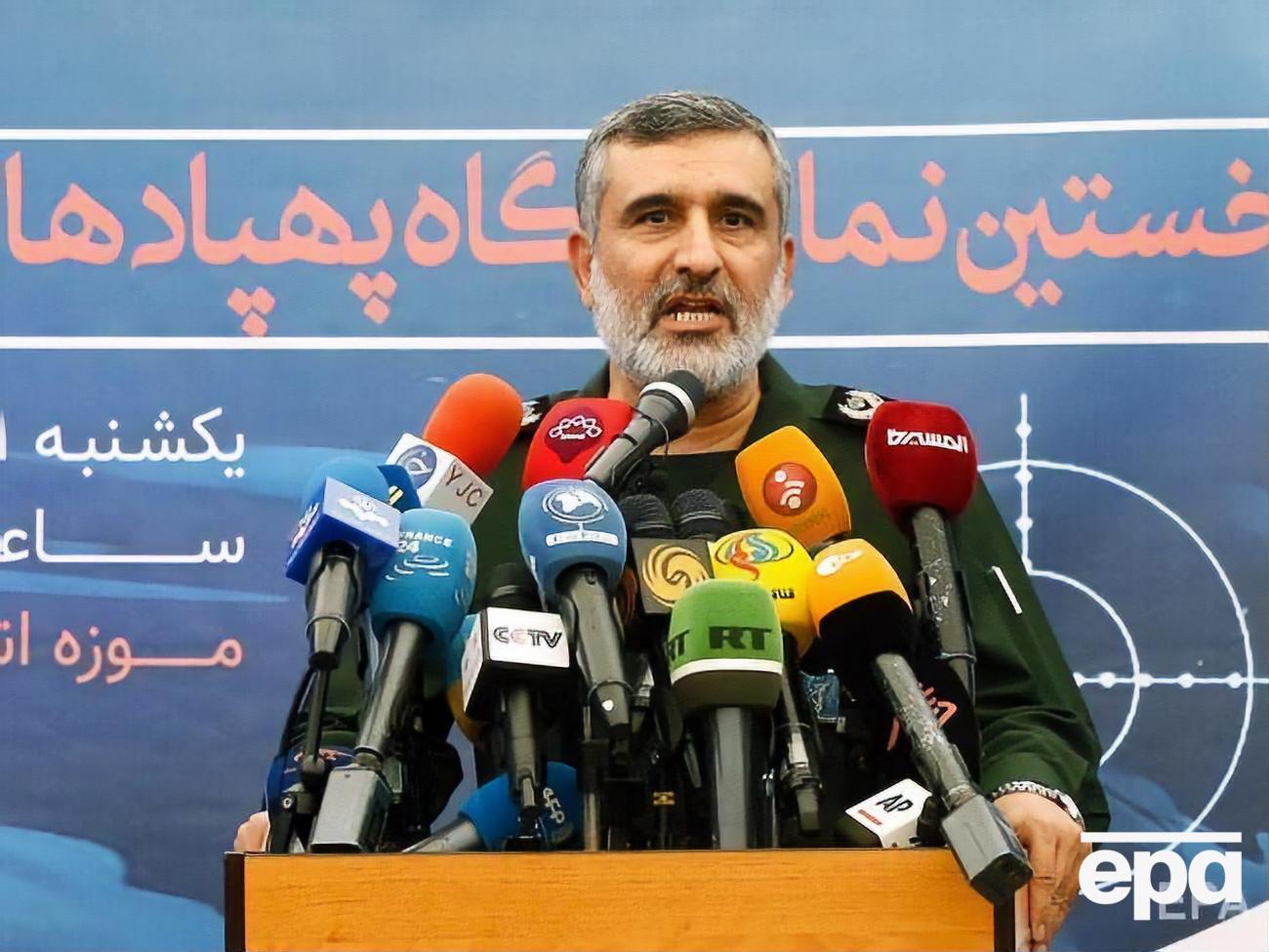 Хаджизаде: У ніч інциденту рівень готовності КВІР піднявся до "рівня війни"