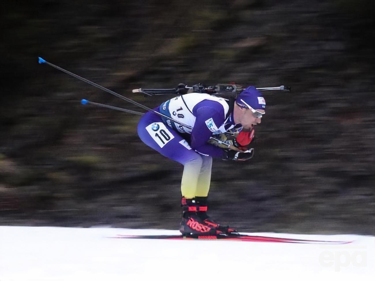 Украинские спортсмены пробежали три штрафных круга