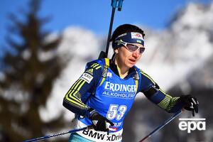 Пидгрушная – единственная представительница Украины в женском масс-старте