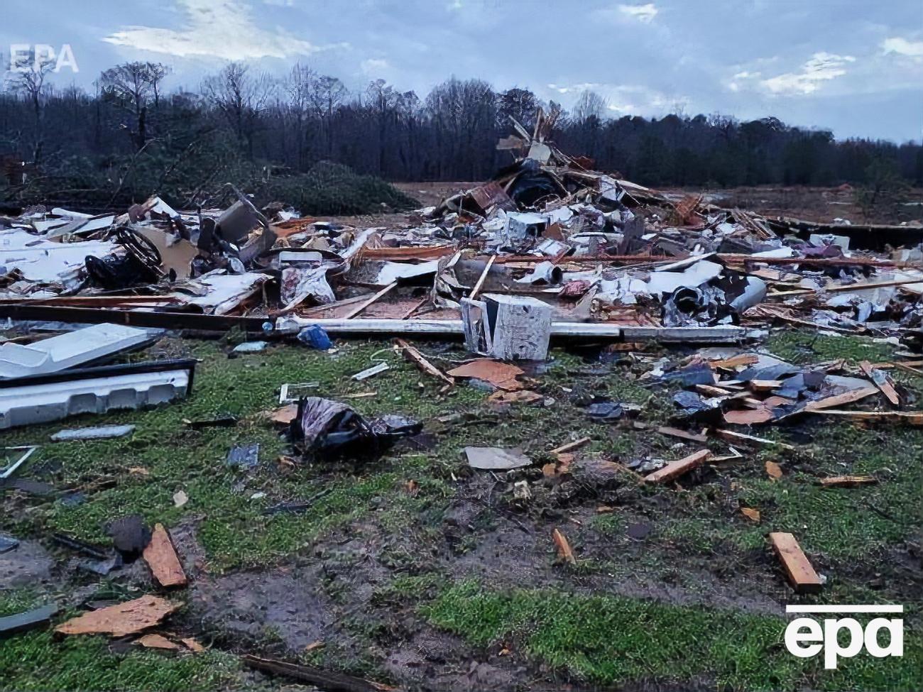 В одному з округів США зафіксували торнадо зі швидкістю вітру понад 200 км/год