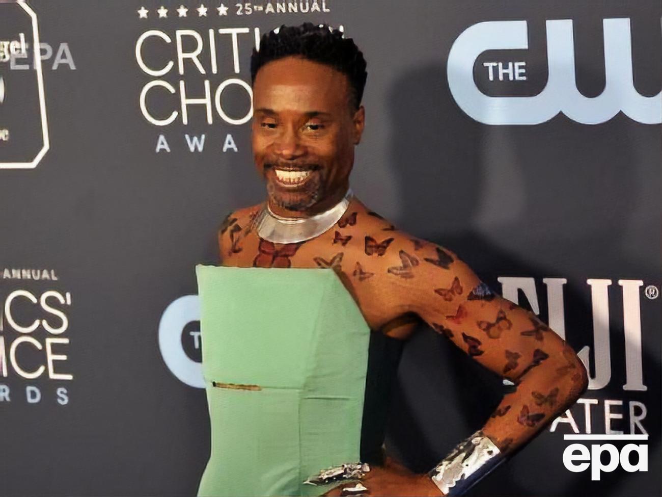 Билли Портер пришел на премию в платье