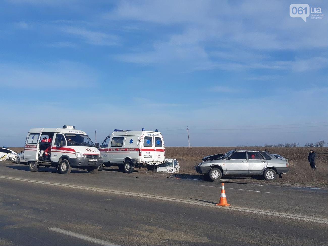 В аварії постраждало сім авто