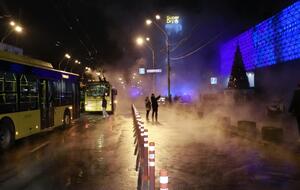 В Киеве ТРЦ Ocean Plaza затопило кипятком. Фоторепортаж