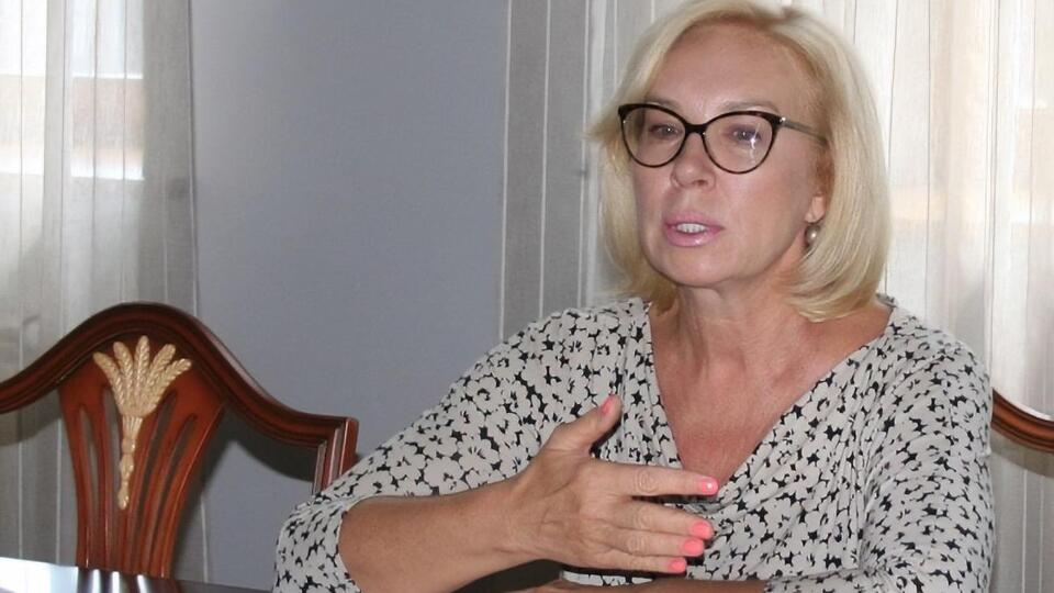 Денисова (на фото) сообщила, что обратилась по поводу Джеппарова к российской коллеге