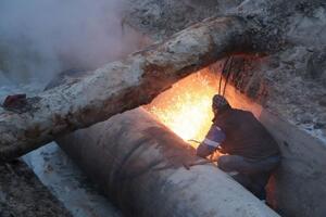 На месте аварии в Киеве работают бригады "Киевтеплоэнерго"