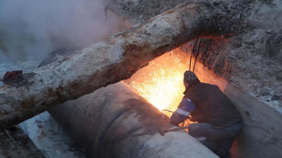 На месте аварии в Киеве работают бригады "Киевтеплоэнерго"