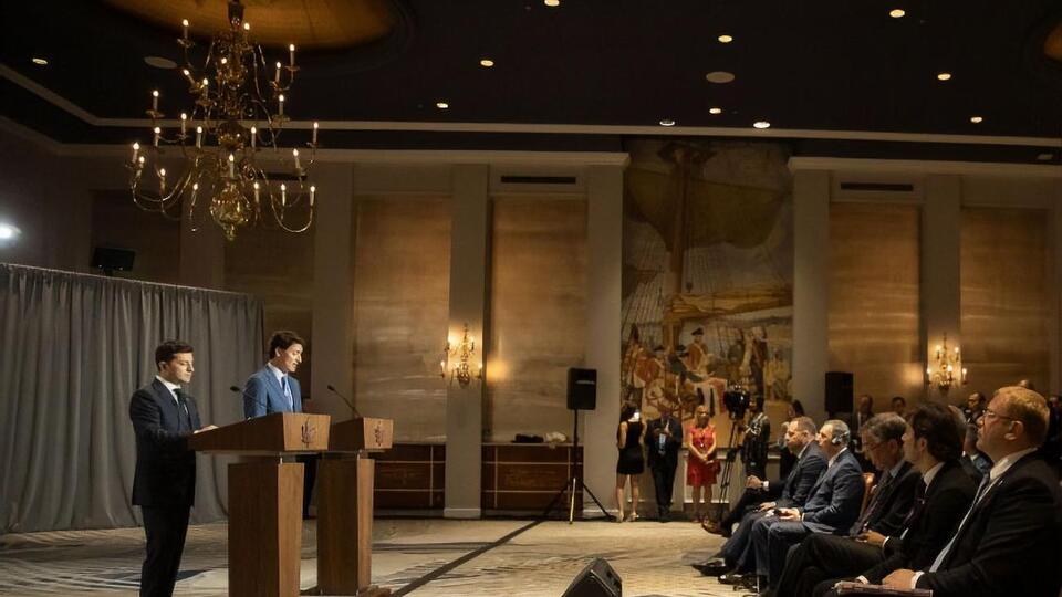 Зеленський – Трюдо: Українські спеціалісти та дипломати готові "всебічно допомагати в роботі канадським колегам у Тегерані"