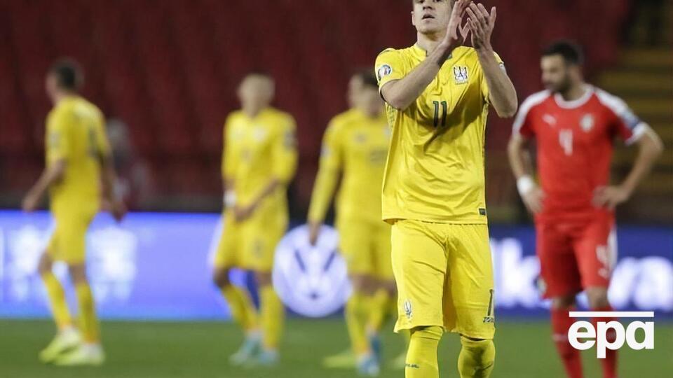 Бєсєдін зіграв 12 матчів за збірну України