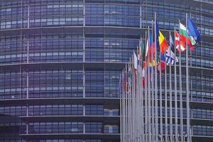 Мужчина пытался сжечь себя под зданием Европарламента