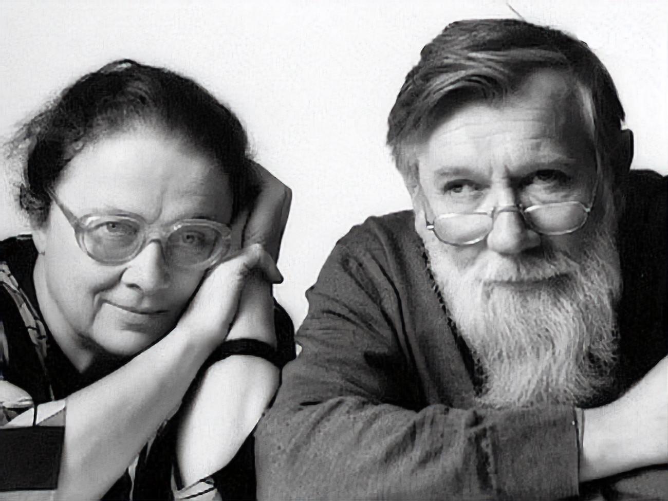 Андрей Синявский и его супруга Мария Розанова