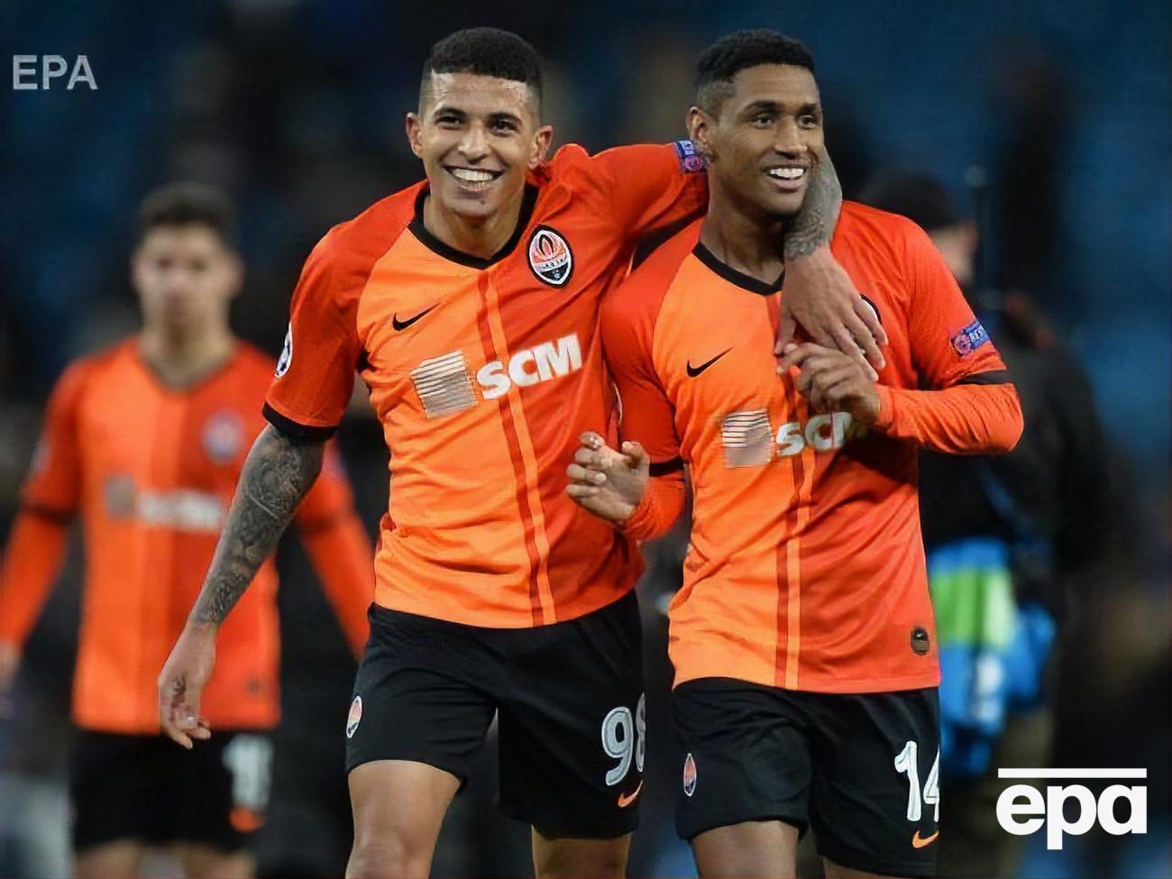 Додо (слева) перешел в "Шахтер" зимой 2018 года