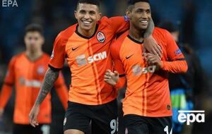 Додо (слева) перешел в "Шахтер" зимой 2018 года