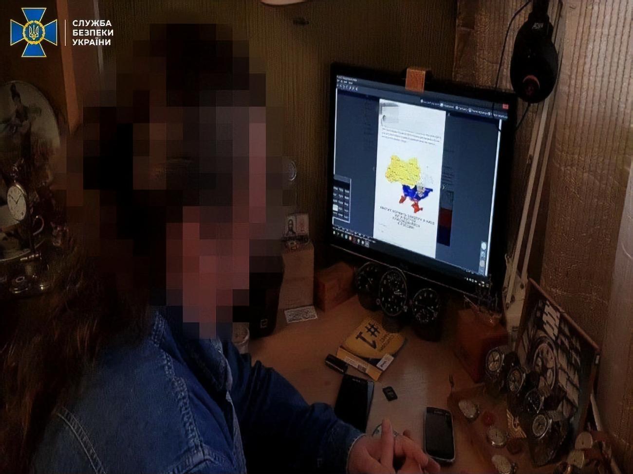 Мужчина агитировал за смену границ Украины