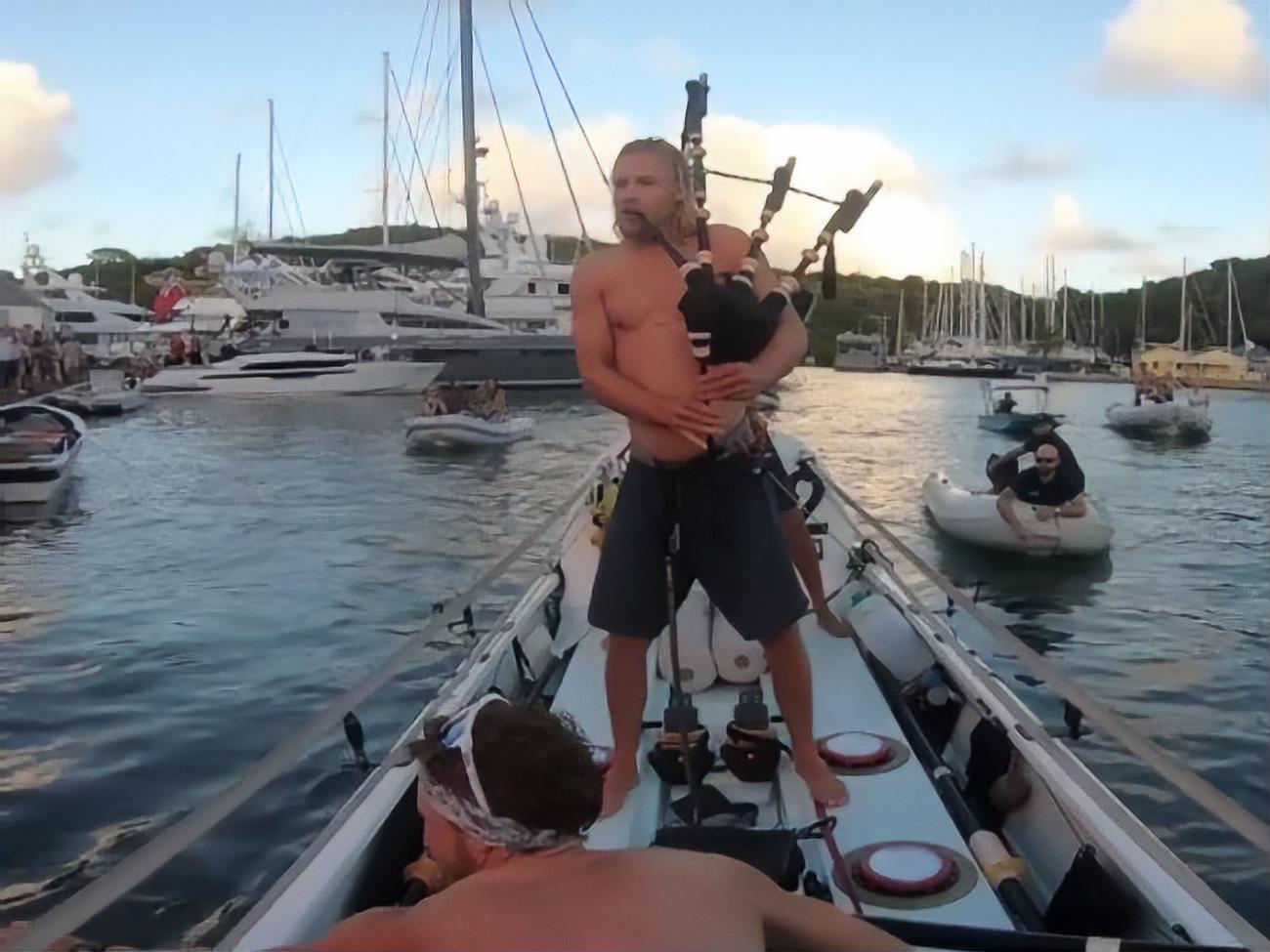 У шотландцев с собой была волынка