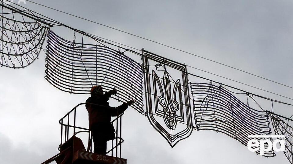 Трезубец является национальным гербом Украины