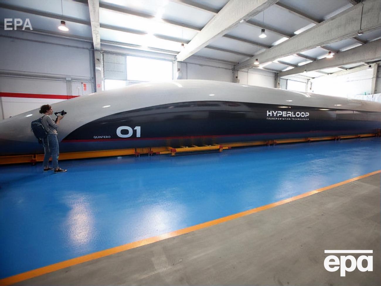 Технология предполагает разгон до 1000 км/ч