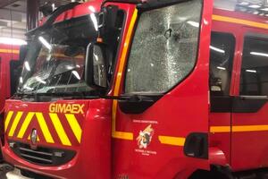 Пожарные Страсбурга подверглись нападению