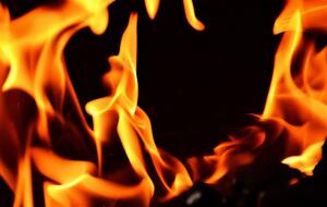 Пожар произошел 31 декабря